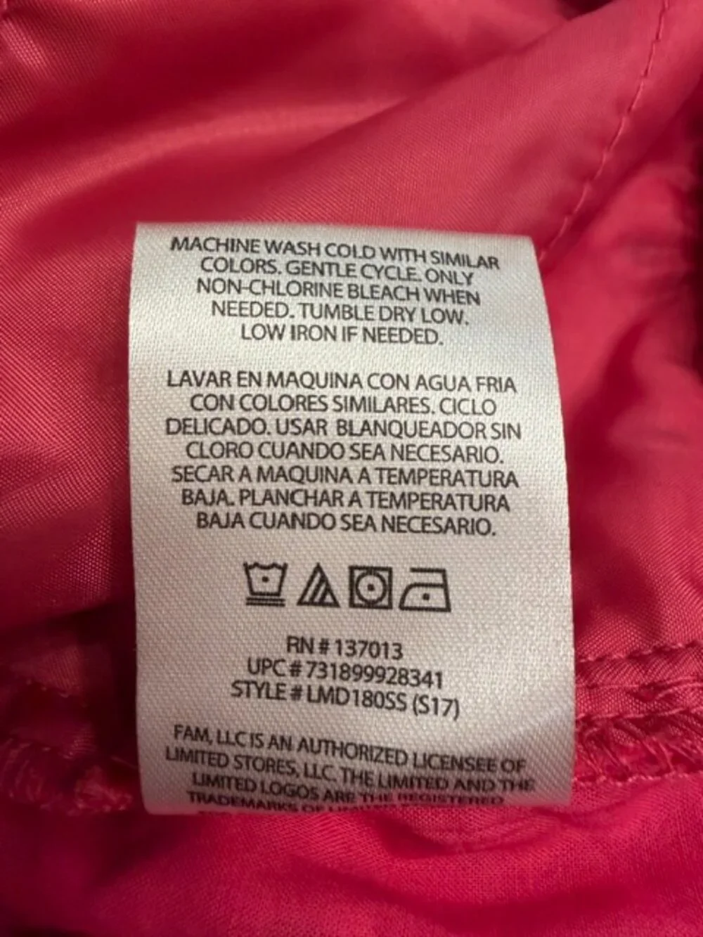 NWT Womens THE LIMITED Hot Pink Eyelet Tailored Shorts Sz 4 ElleWoods Barbiecore